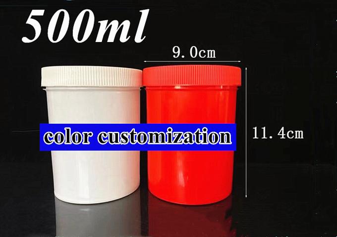 Wholesale Cheap Ointment Big Size PP White Blue Plastic Jar for Ointment Cream Cosmetic Packaging Container