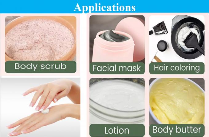 Hot Selling Cosmetic Packaging 100g 250g 500g White Black Blue PP Plastic Jar for Shaving Cream Cosmetic Container Cream Jars