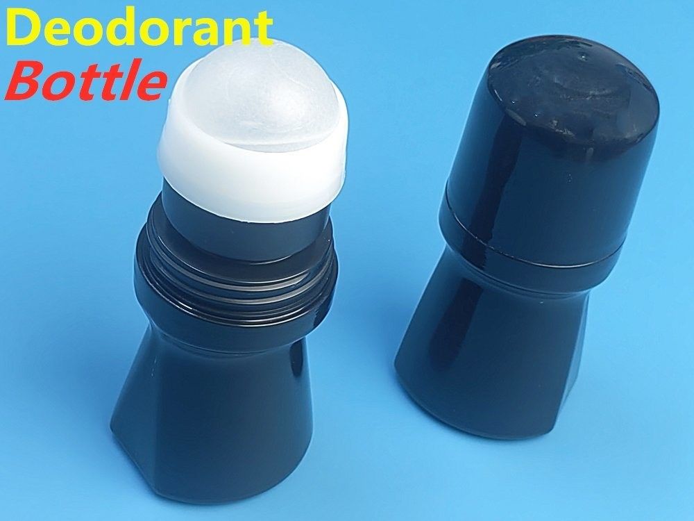 2oz 50ml 60ml HDPE Perfume Deodorant Containers Roller Ball Cosmetic portable travel size Plastic Roll on Bottle