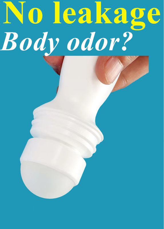 30 ml 50 ml 60 ml 100 ml PE rouleau en plastique sur bouteille de déodorant rouleau de corps parfumé bouteille antiperspirant rouleau sur bouteille