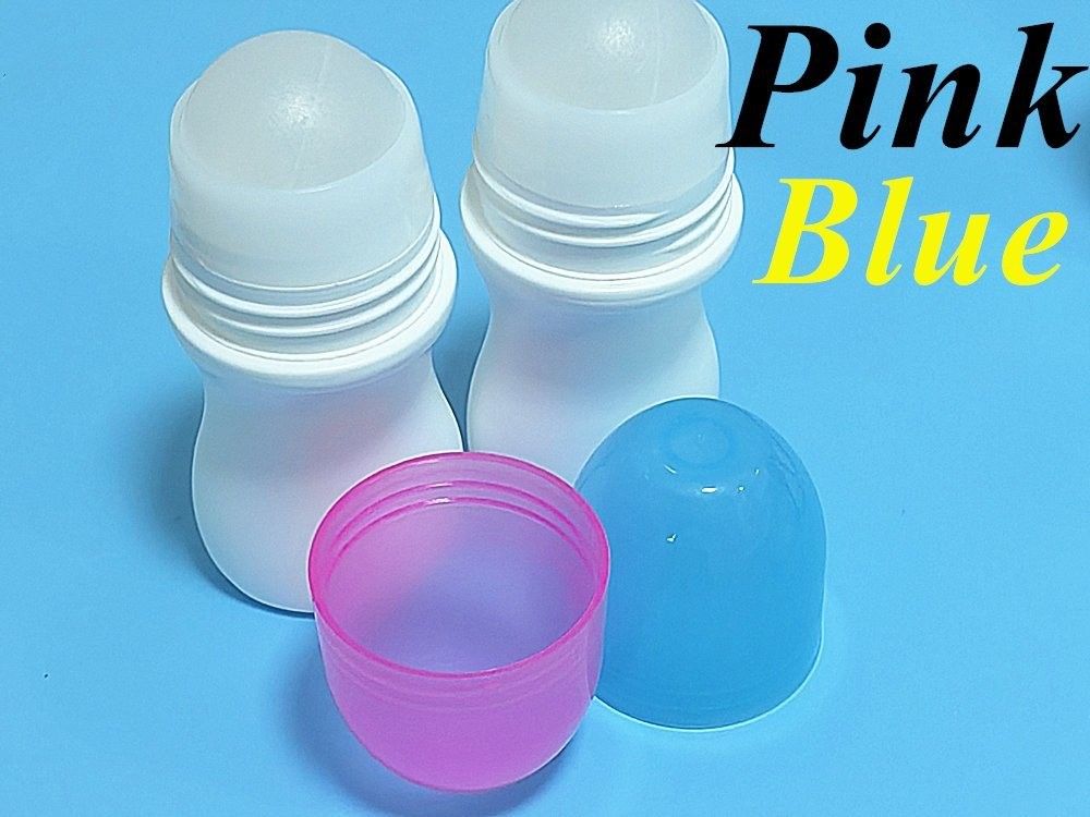 30 ml 50 ml 60 ml 100 ml PE rouleau en plastique sur bouteille de déodorant rouleau de corps parfumé bouteille antiperspirant rouleau sur bouteille