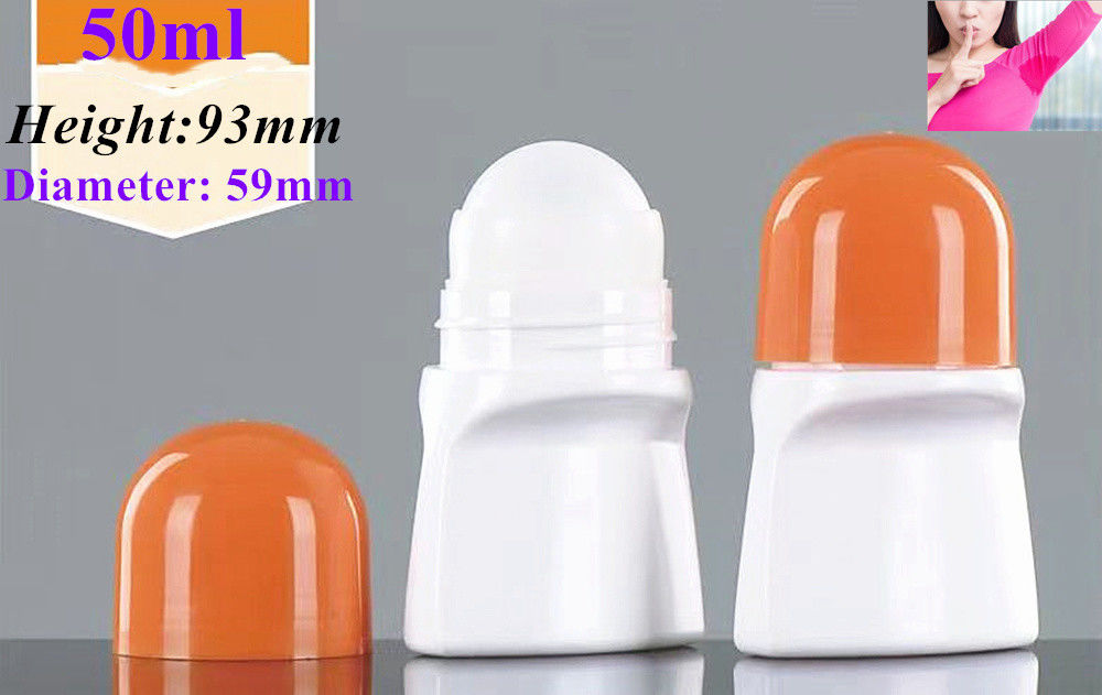 Ruloir en plastique étanche aux fuites sur bouteille Cap Orange Ruloir des contenants de déodorant
