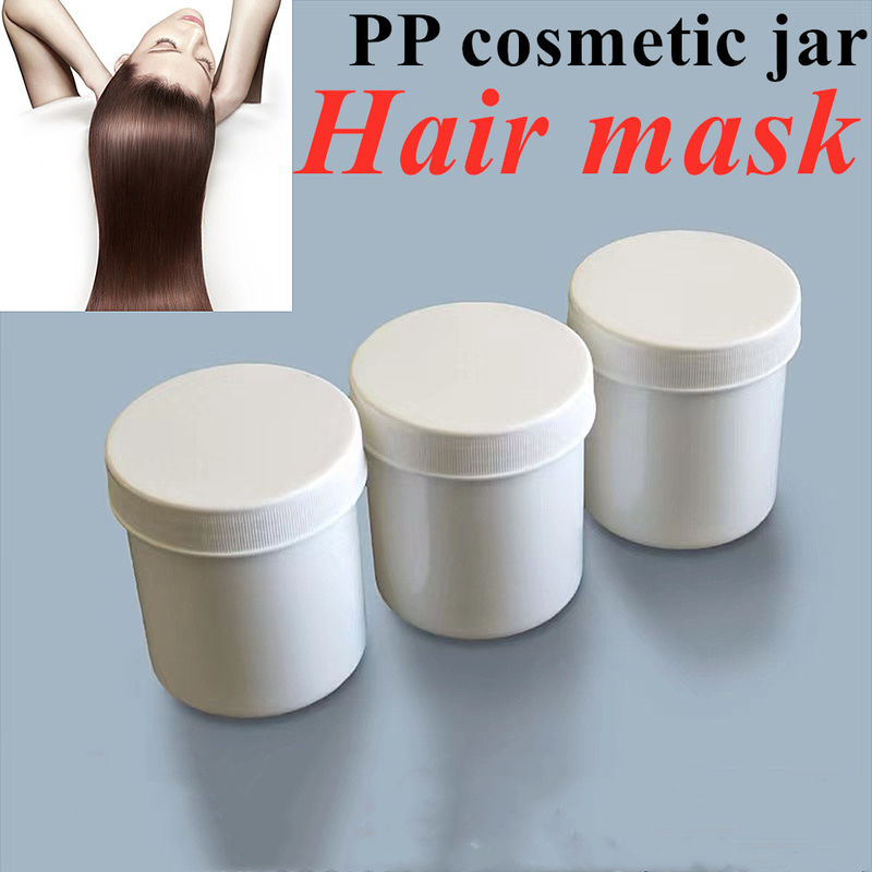 Des échantillons gratuits Moq faible 150g 250g 500g 1000g Crème pour le visage écologique Emballage Blanc Noir Bleu Plastic PP pot cosmétique