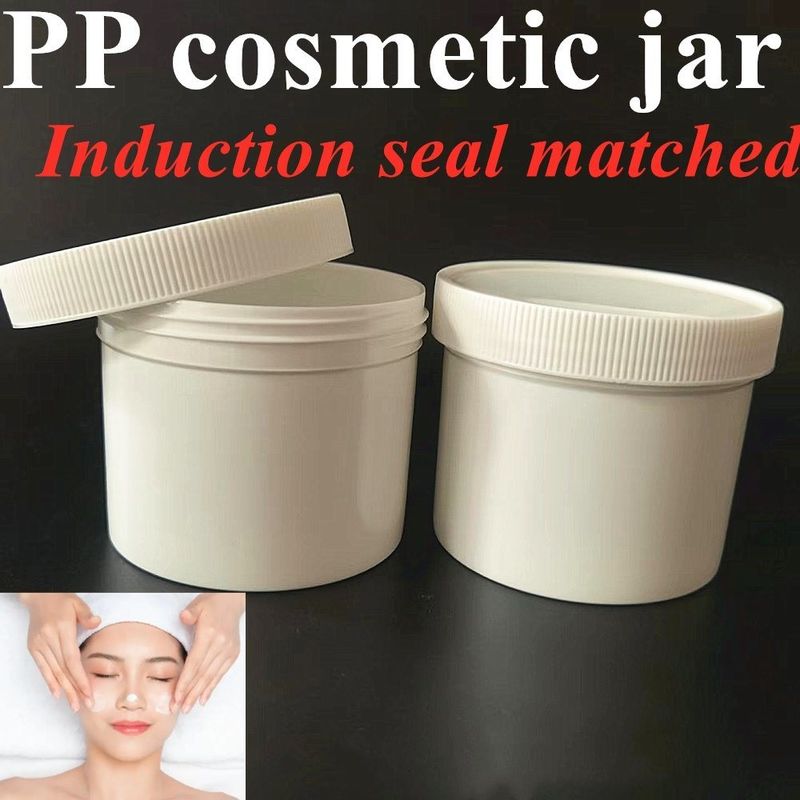 Produits cosmétiques emballage alimentaire 150ml 250ml 500ml 1000ml PP plastique soins de la peau soins de la main cosmétique crème jar masque de boue jar en plastique