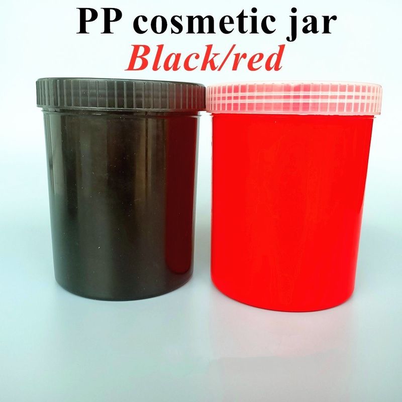 Personnalisation 150ml 250ml 500ml 950ml 1000ml Blanc Noir vide Bleu Translucide PP Flasque de crème cosmétique avec bouchon