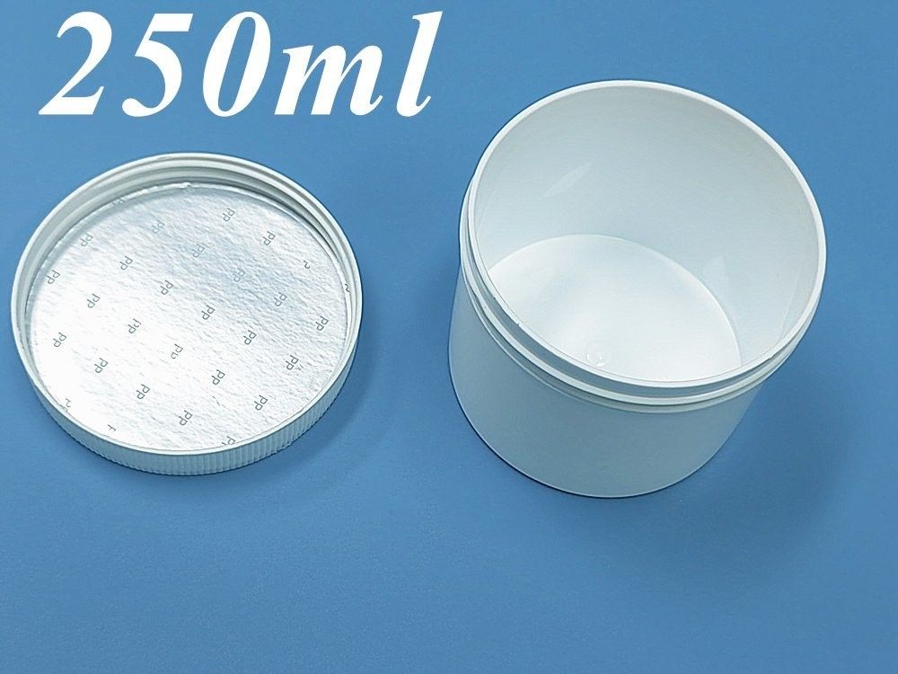 250 ml 500 ml 950 ml Fabrique Personnalisé Cream pour la peau en plastique vide en PP Crème pour le visage Crème pour le corps Récipient