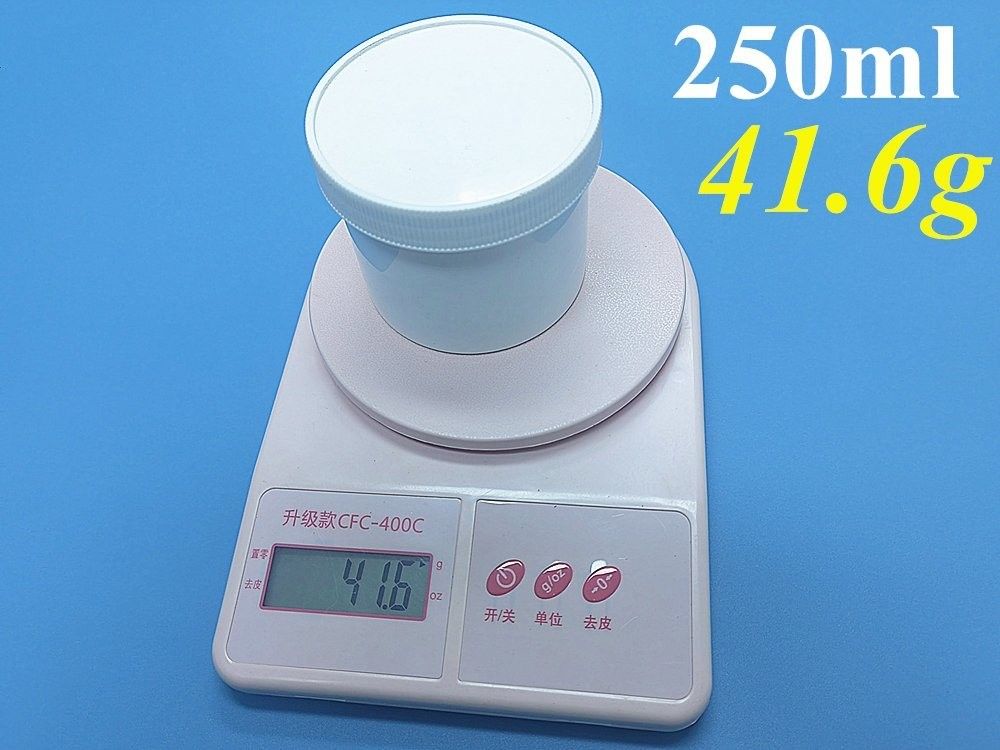 250 ml 500 ml 950 ml Fabrique Personnalisé Cream pour la peau en plastique vide en PP Crème pour le visage Crème pour le corps Récipient