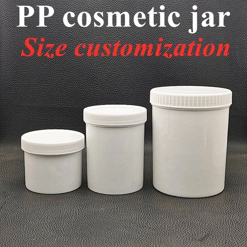 150 ml 250 ml 500 ml Blanc Noir Bleu Rouge Large bouche Crème bouteille cosmétique PP Bouteille cosmétique Bouteille en plastique Ointement Bouteille de crème