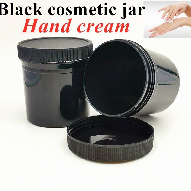 150 ml 250 ml 500 ml 1000 ml Contenant vide Cannette alimentaire en PP Crème cosmétique en plastique pommade Jar avec couvercle ouvert facilement