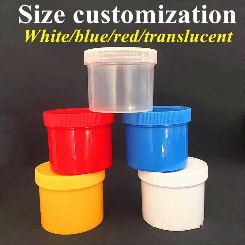 150 ml 250 ml 500 ml Crème cosmétique Récipient en plastique PP emballage de cosmétiques crème bocal avec bouchon à vis en plastique PP