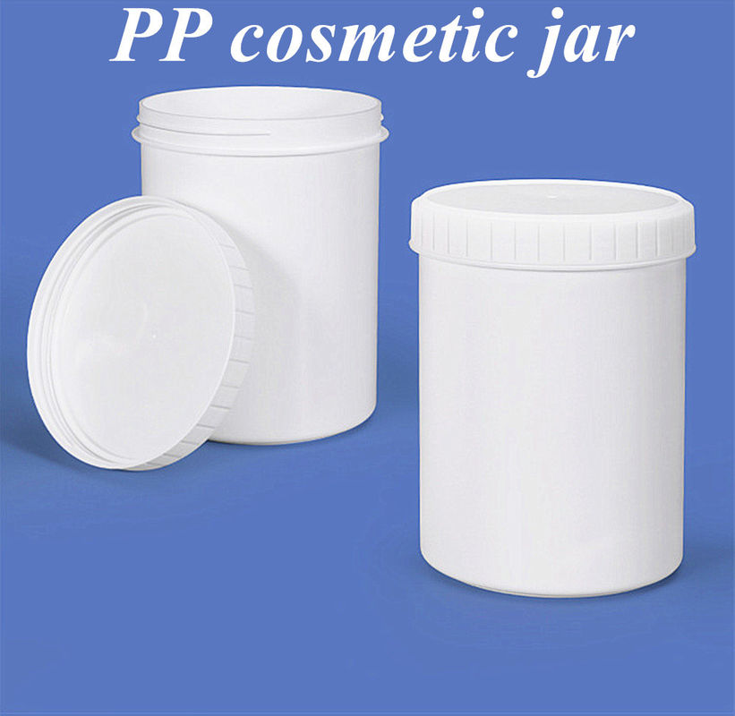 150 ml 250 ml 500 ml Emballage cosmétique rechargeable Crème pour le visage en PP blanche Bouteille en plastique Crème pour le soin de la peau Bouteille cosmétique pour le visage