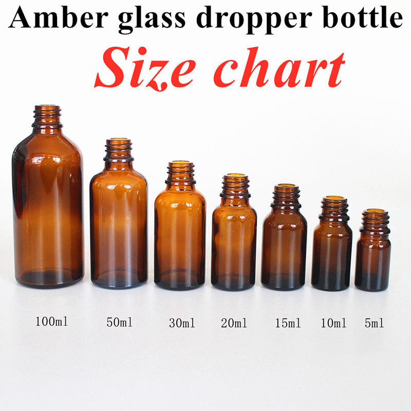 Vente à chaud Bouteille d' huile essentielle en verre de 50 ml 60 ml pour le sérum