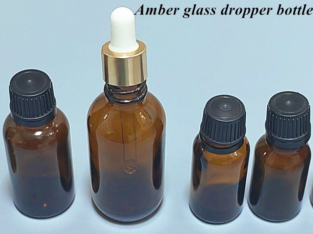 Vente à chaud Bouteille d' huile essentielle en verre de 50 ml 60 ml pour le sérum