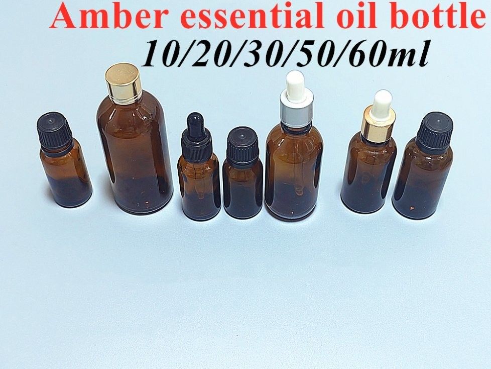 Vente à chaud Bouteille d' huile essentielle en verre de 50 ml 60 ml pour le sérum