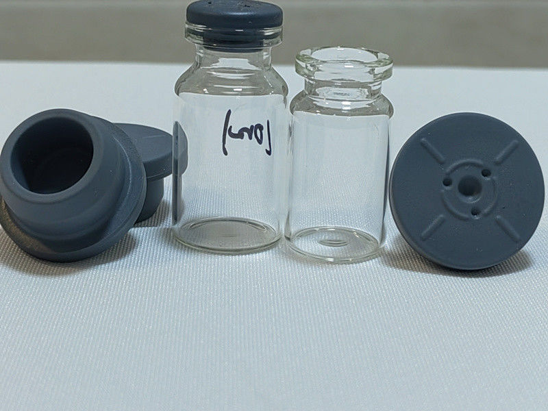 13 mm 20 mm 28 mm couleur grise Vials d'injection en verre Utilisez un flacon de poudre lyophilisée Fermeture en caoutchouc butyle pharmaceutique