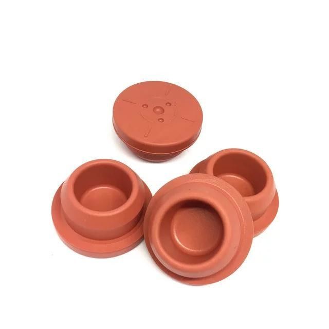 Bouchon de caoutchouc butyle de lyophilisation en gris médical 13 mm 20 mm 32 mm pour verre Vials d'injection flacon d'infusion