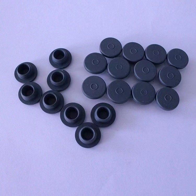 20 mm 28 mm 32 mm Bouchon en caoutchouc butyle Fermeture Bouchon en caoutchouc butyle pharmaceutique pour flacons pharmaceutiques Bouteille d'infusion