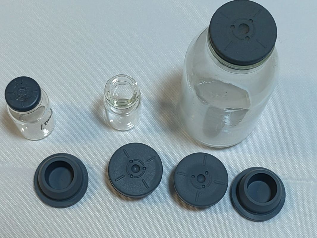 20 mm 28 mm 32 mm Bouchon en caoutchouc butyle Fermeture Bouchon en caoutchouc butyle pharmaceutique pour flacons pharmaceutiques Bouteille d'infusion