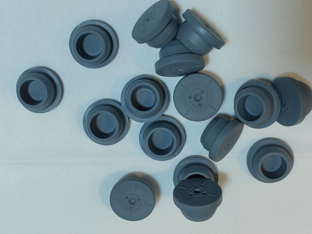 Fermetures de bouteilles de flacons médicaux de 20 mm et 23 mm Fermetures en caoutchouc butyle médical pour les flacons en verre de lyophilisation pharmaceutique