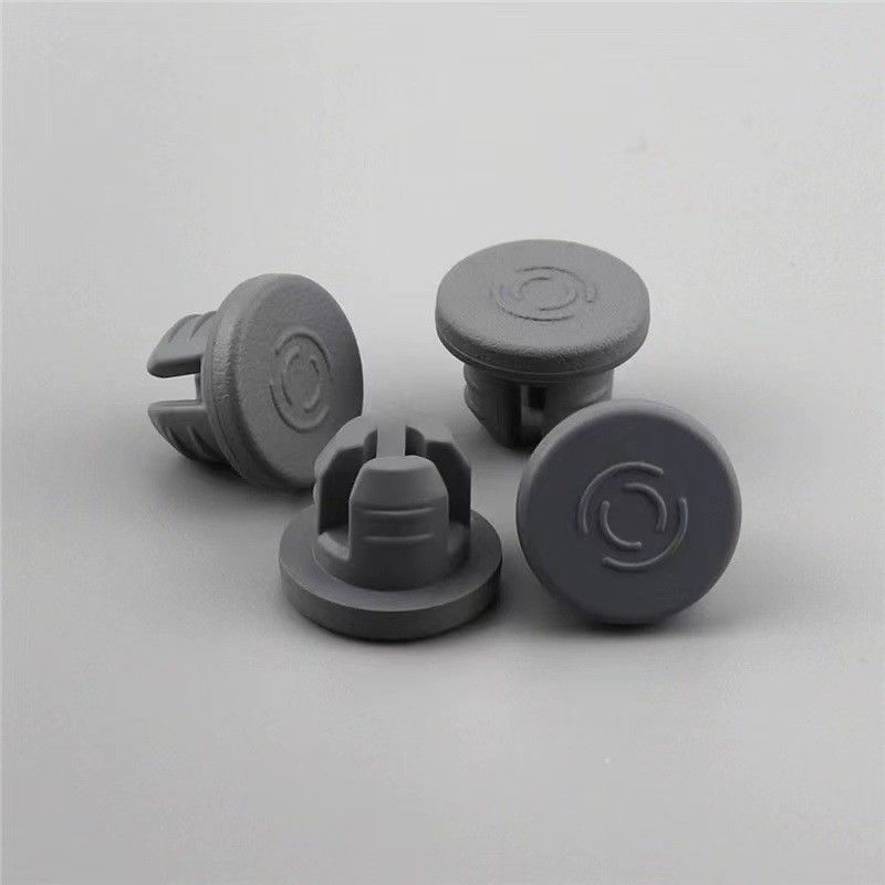 13 mm 20 mm 28 mm 32 mm Package pharmaceutique Stérile médical sans lavage Bouchon en caoutchouc butyle pour flacon en verre Injectable