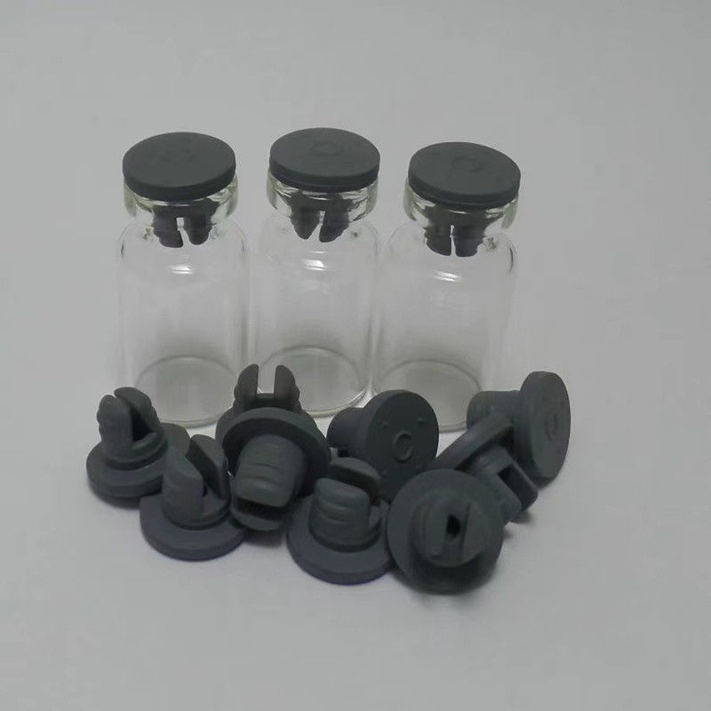 Bouchon en caoutchouc chlorobutyle butyle pharmaceutique gris 13 mm 20 mm 28 mm 32 mm pour flacon injectable en verre