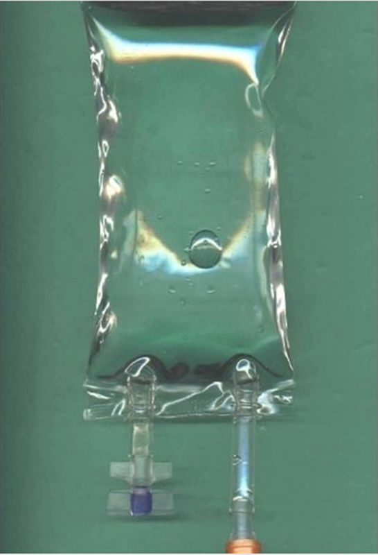 250 ml 500 ml Sac à perfusion composé en PVC de grand volume à usage unique Sac de transfert IV sous pression de fluide intraveineux