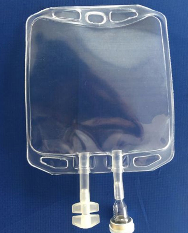 Sac de perfusion stérile en plastique médical 100 ml 250 ml 500 ml PVC chlorure de sodium solution IV sac de liquide pour perfusion