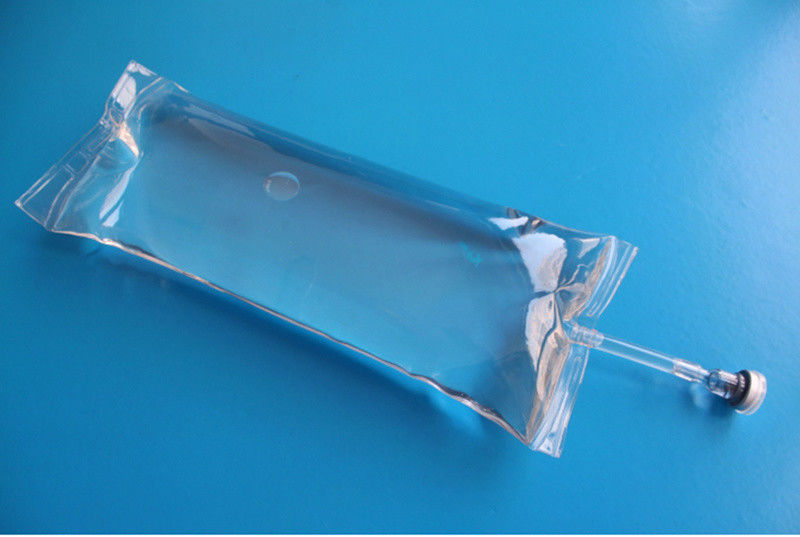100 ml 250 ml 500 ml sac de perfusion IV médical en PVC vide à double port avec bouchon sac de liquide IV en PVC