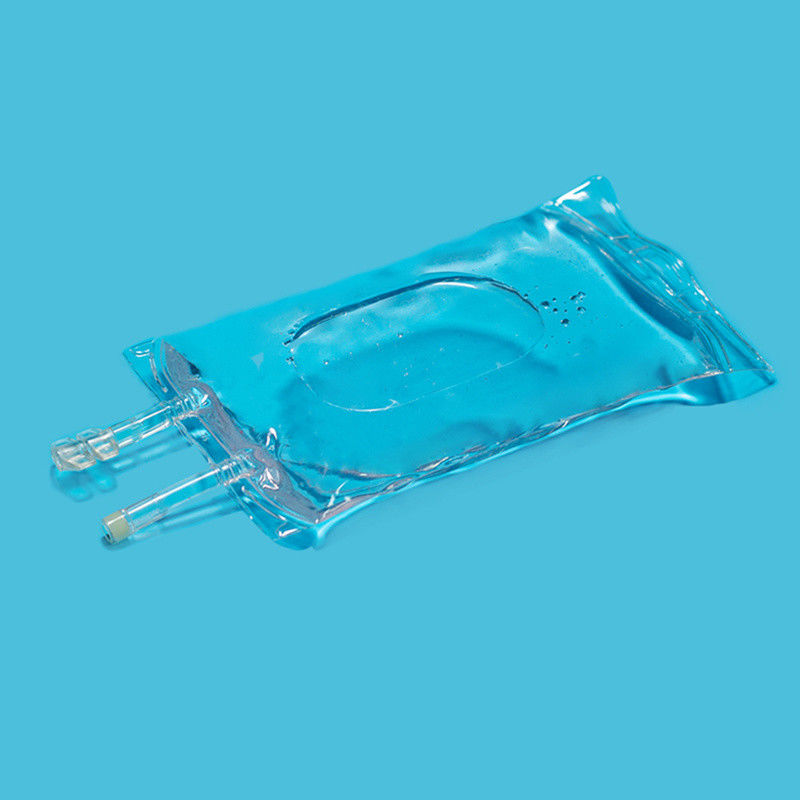 100 ml 250 ml 500 ml sac de perfusion IV médical en PVC vide à double port avec bouchon sac de liquide IV en PVC
