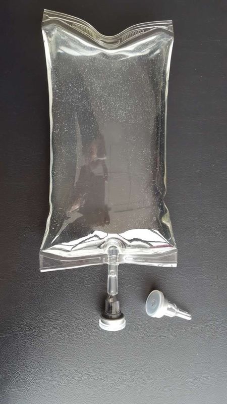 Sacs pour perfusion médicale PVC jetable 100 ml 250 ml 1000 ml 2000 ml Dehp libre sacs IV sacs IV solution liquide
