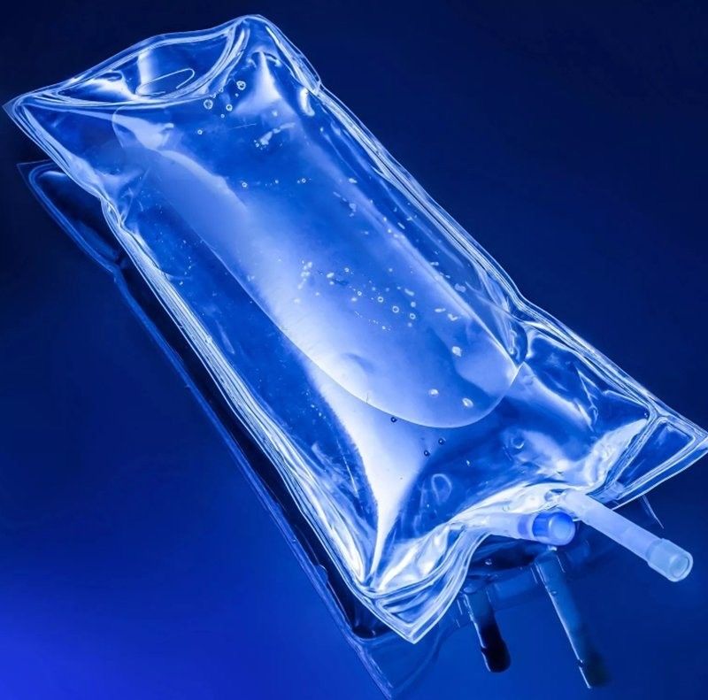 Sacs pour perfusion médicale PVC jetable 100 ml 250 ml 1000 ml 2000 ml Dehp libre sacs IV sacs IV solution liquide