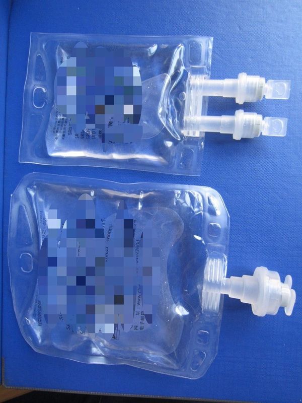 Sacs à perfusion à port unique 100 ml 250 ml 500 ml 250 ml d' eau stérile IV Sacs à perfusion non en PVC avec Euro Cap