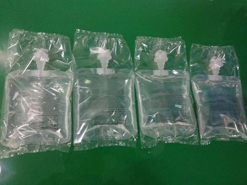 500 ml 1000 ml de sac à perfusion de solution saline normale de chlorure de sodium à port unique intraveineux, non en PVC, sac de liquide IV avec Euro Cap