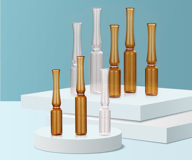 10 ml Ambre Ampoules de verre standard USP pour antibiotiques Bouteilles d' ampoules de verre moulées transparentes pour injection