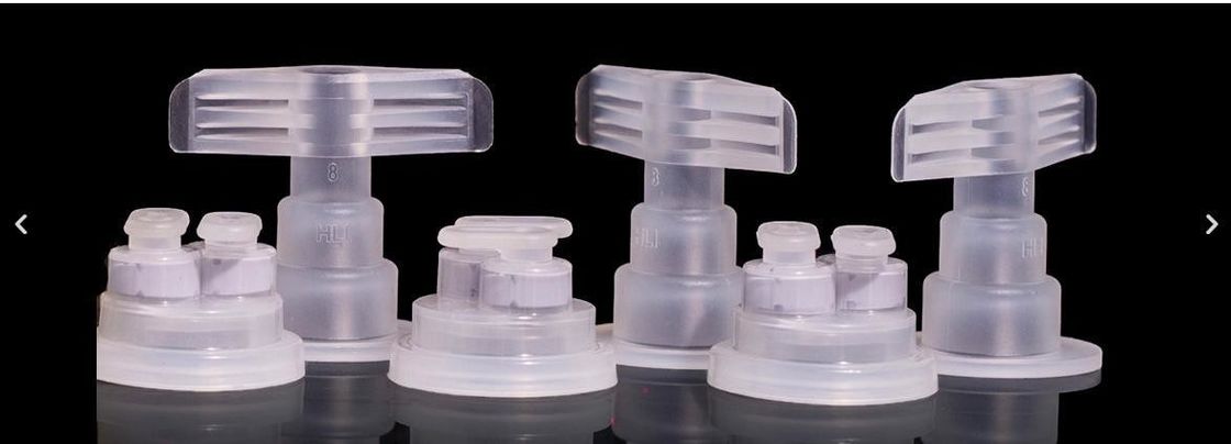 Bouteille pour perfusion pharmaceutique Bouchon injectable jetable Sacoche pour perfusion Retirer le bouchon Euro avec le disque en caoutchouc