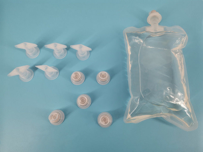 Couvercle de perfusion à double soupape pliable à simple soupape pour bouteille de perfusion Lvp PP 30 mm Euro Cap à deux têtes