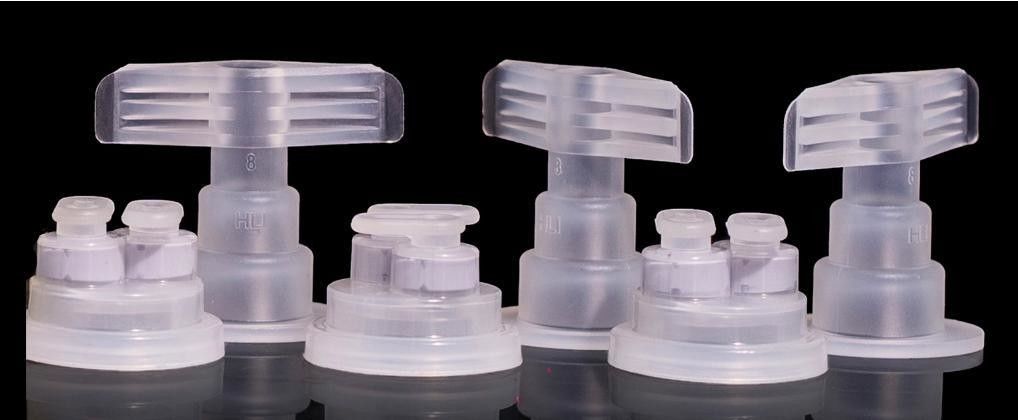 30 mm 32 mm Bouchons à anneaux de traction pour bouteille de perfusion PP Lvp Sac de perfusion non PVC Débranchez le bouchon de scellé