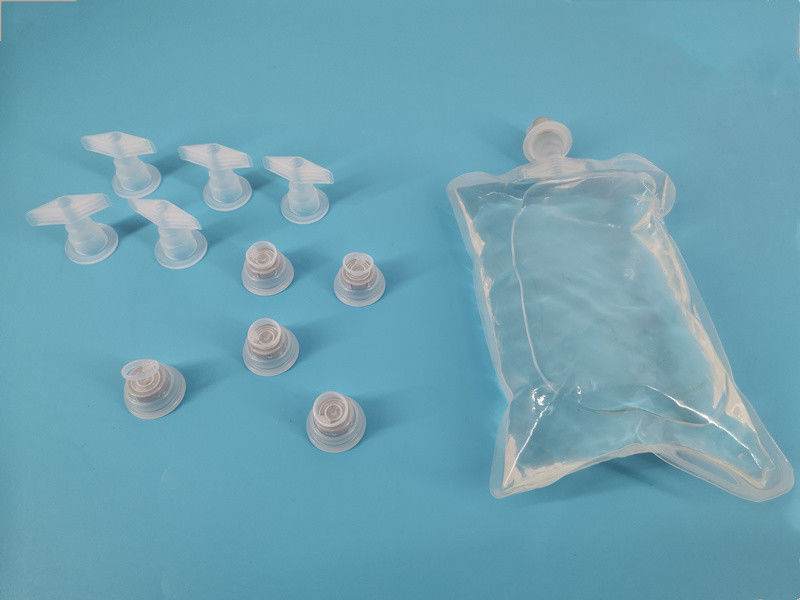 30 mm 32 mm Bouchons à anneaux de traction pour bouteille de perfusion PP Lvp Sac de perfusion non PVC Débranchez le bouchon de scellé