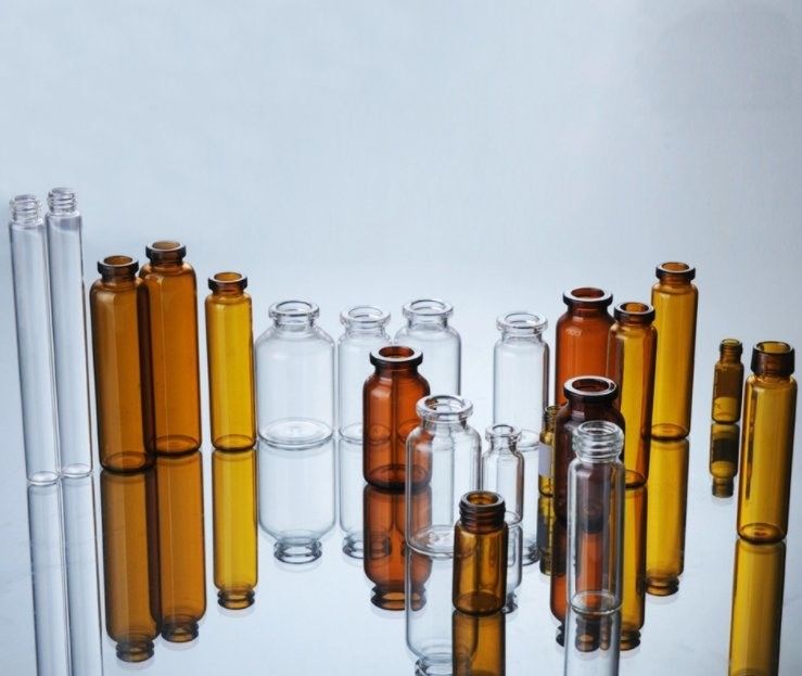 5 ml 7 ml 10 ml ISO Médical Injectable à faible teneur en borosilicate Neutre en verre borosilicate Tubulaire Vials en verre pour injection