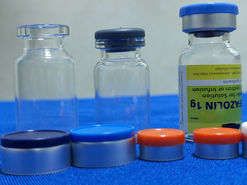 Flacon en verre stérile de 5 ml et 10 ml à collage tubulaire, jaune clair, pharmaceutique, flacon injectable d' antibiotiques, flacon en verre