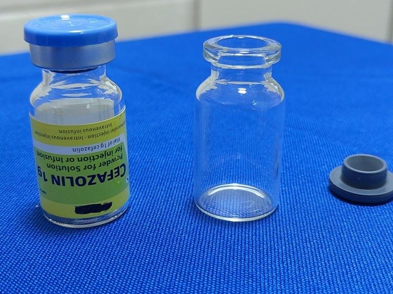 5 ml 10 ml 20 ml Amber Clear Crimp neck Vial tubulaire en verre Bouteille injectable pour vaccin Antibiotiques