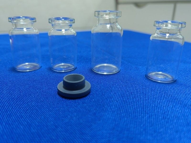 10 ml 20 ml Ambrée transparente vide Crimp col borosilicate tubulaire flacon en verre pour poudre liquide pharmaceutique