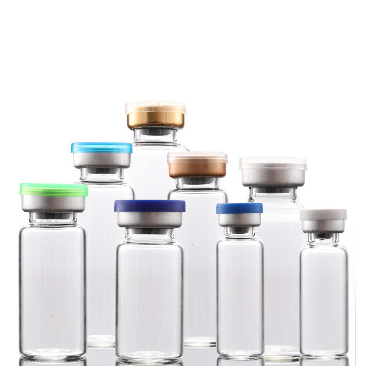 7 ml 10 ml Ambre clair à faible borosilicate Bouteille en verre tubulaire stérile vide pour emballage d' injection pharmaceutique