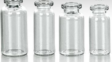 Flacons d'injection en verre borosilicate clair et brun Tubulaire en verre pour vaccin avec capuchon en plastique d'aluminium