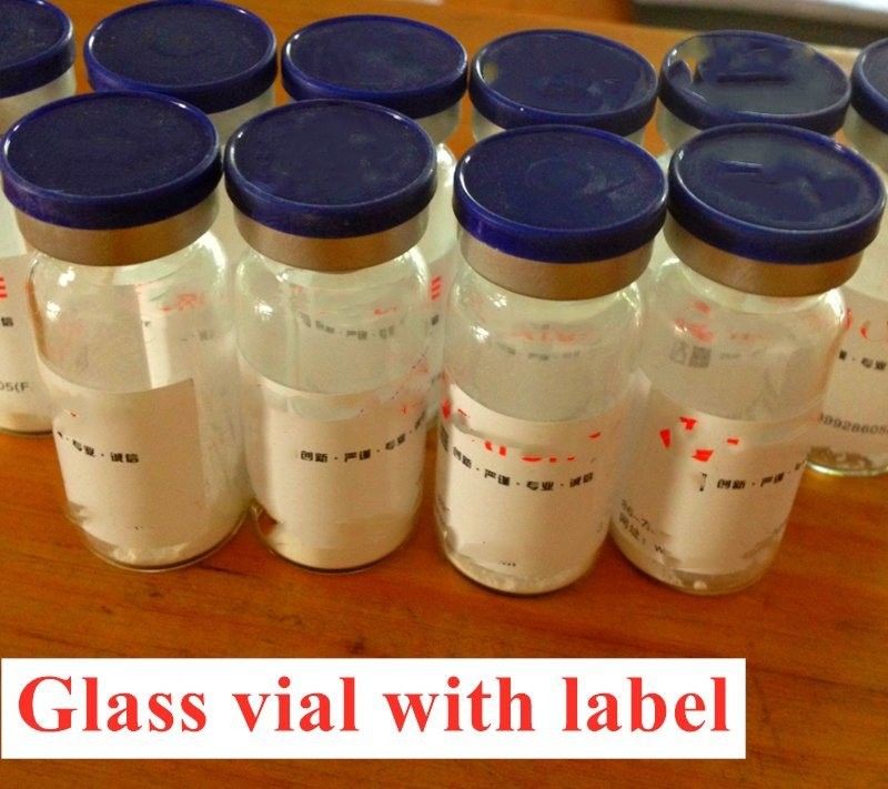 Flacons en verre borosilicate de type 1 tubulaire moisi avec une bouche de 13 mm et 20 mm