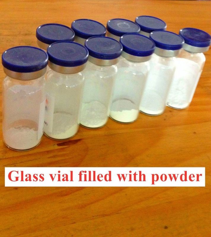 Flacon de verre transparent de 18 mm en borosilicate avec capuchon USP Type Flacon de verre vide