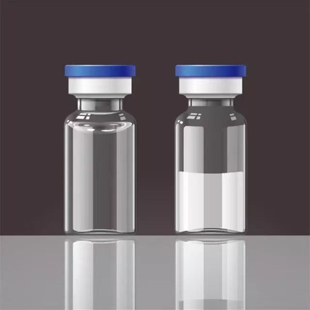 Vial en verre borosilicate de 5 ml, 7 ml et 20 ml, stérile, clair, 10 ml, avec capuchon