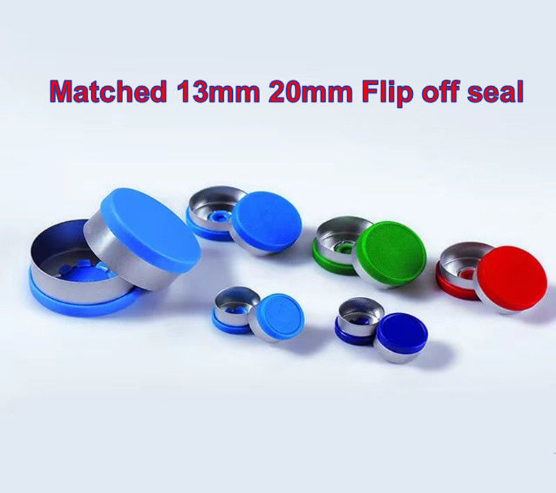 Vial en verre borosilicate de 5 ml, 7 ml et 20 ml, stérile, clair, 10 ml, avec capuchon