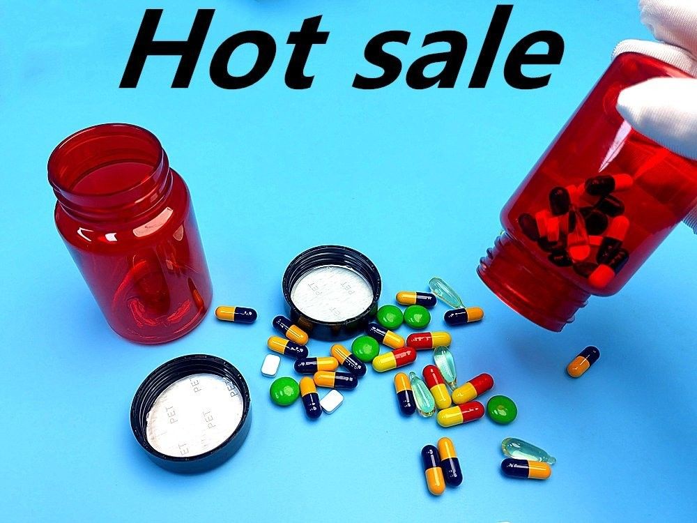 100cc 150cc PET Pilule en plastique Bouteille de médicament Pilule de vitamine Bouteille Récipient Pilule en plastique Capsules Bouteille