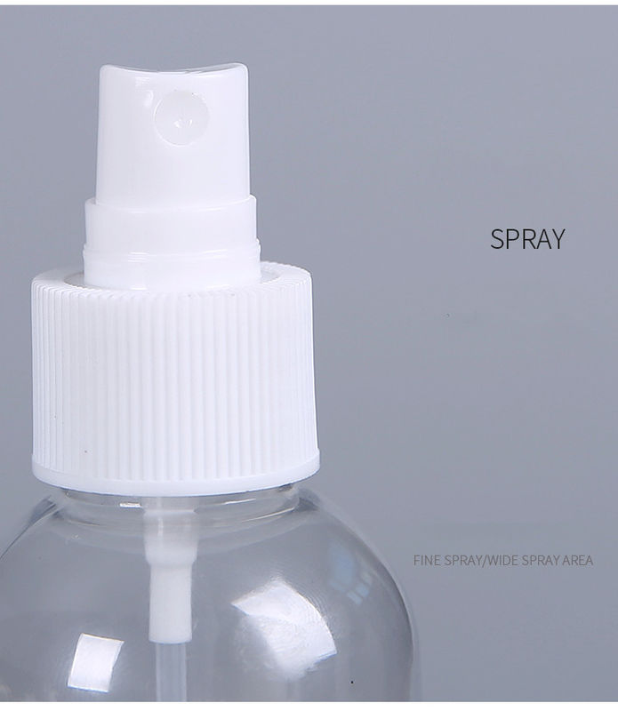60 ml 100 ml Bouteille de pulvérisation en plastique PET de forme ronde petite